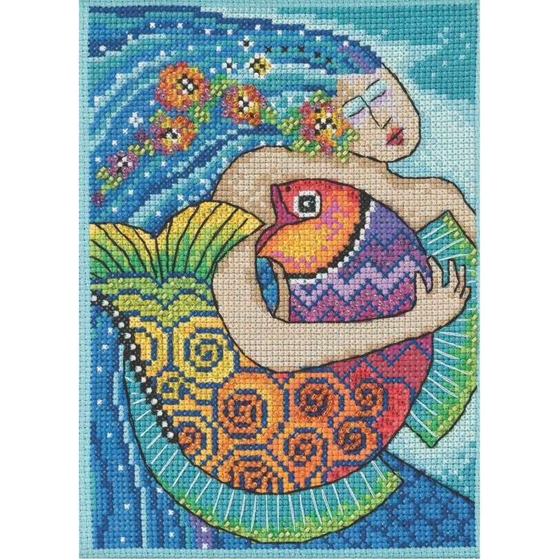 Mill Hill Counted Cross Stitch Ocean Song, Multicolor - Image 1